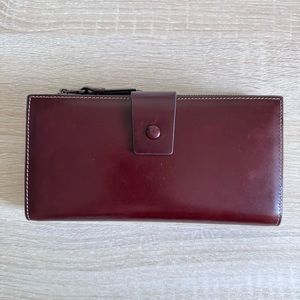 Genuine Leather Women’s RFID Blocking Wallet